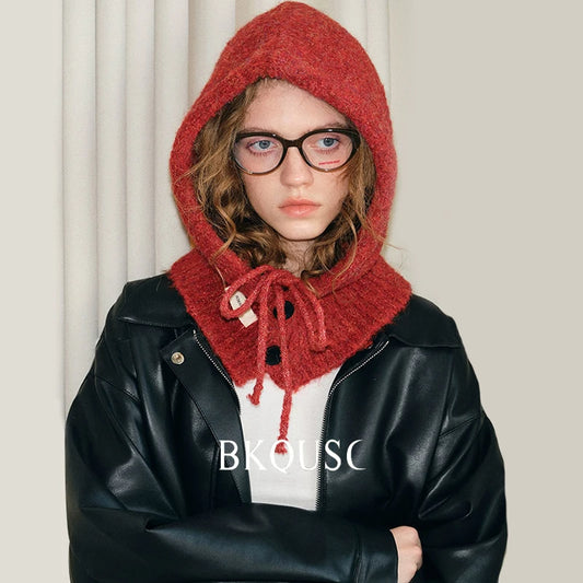 “Marcel” Wool Hoodie Balaclava