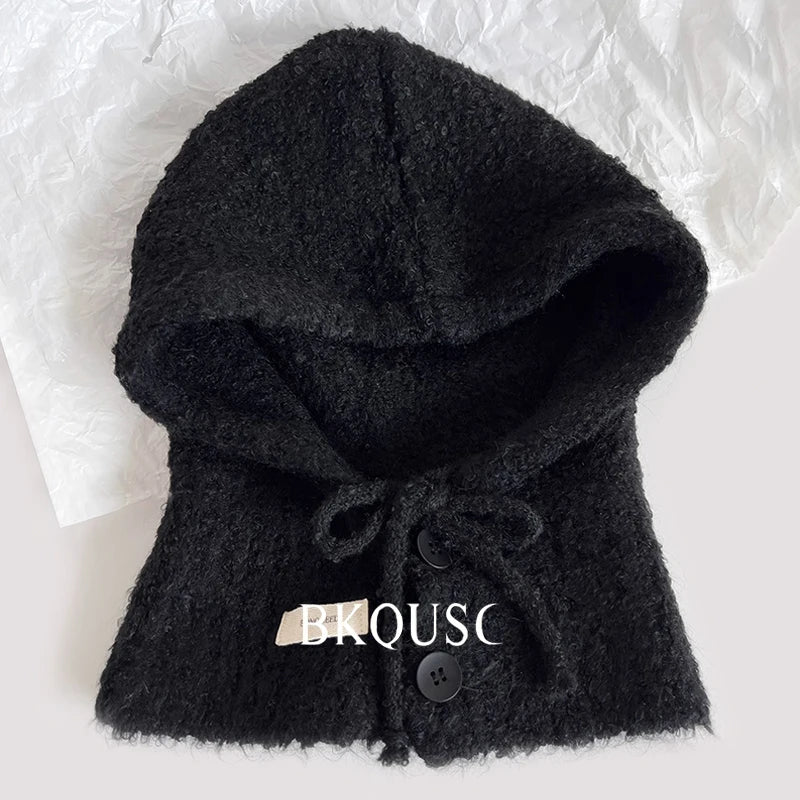 “Marcel” Wool Hoodie Balaclava