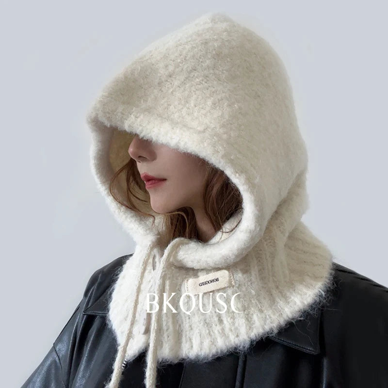 “Marcel” Wool Hoodie Balaclava