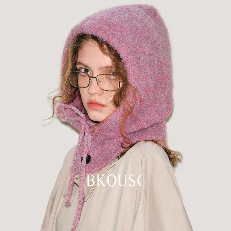 “Marcel” Wool Hoodie Balaclava