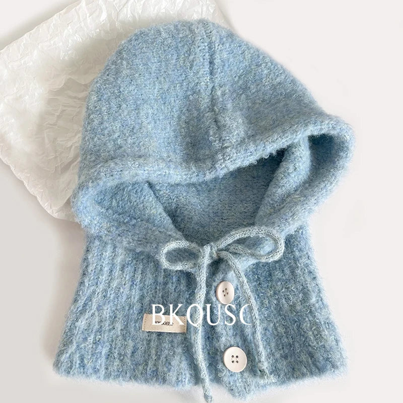 “Marcel” Wool Hoodie Balaclava