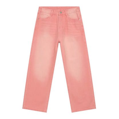 Men'S Jeans Summer New American Straigh Casual Male Jeans High Street Multi Colors Simple Bottoms Women Fitting 9A5577