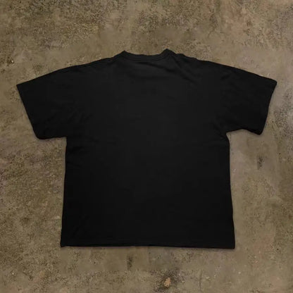 Street Single Eye Hip Hop Short Sleeve Pattern, Printed Summer Luxury Brand Cotton Men'S and Women'S T-Shirts Short Sleeves