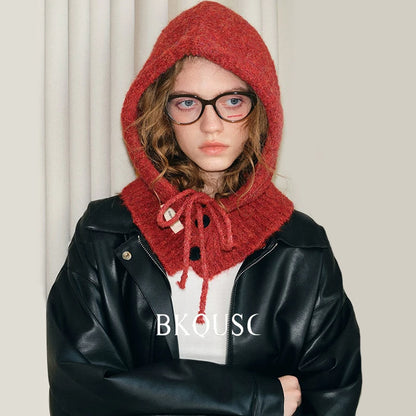 “Marcel” Wool Hoodie Balaclava 