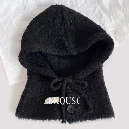 “Marcel” Wool Hoodie Balaclava 