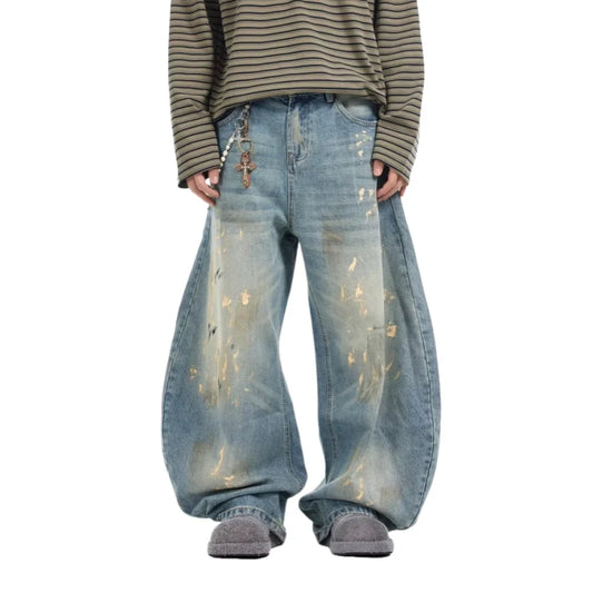 “Marcel” Graffiti Baggy Jeans 
